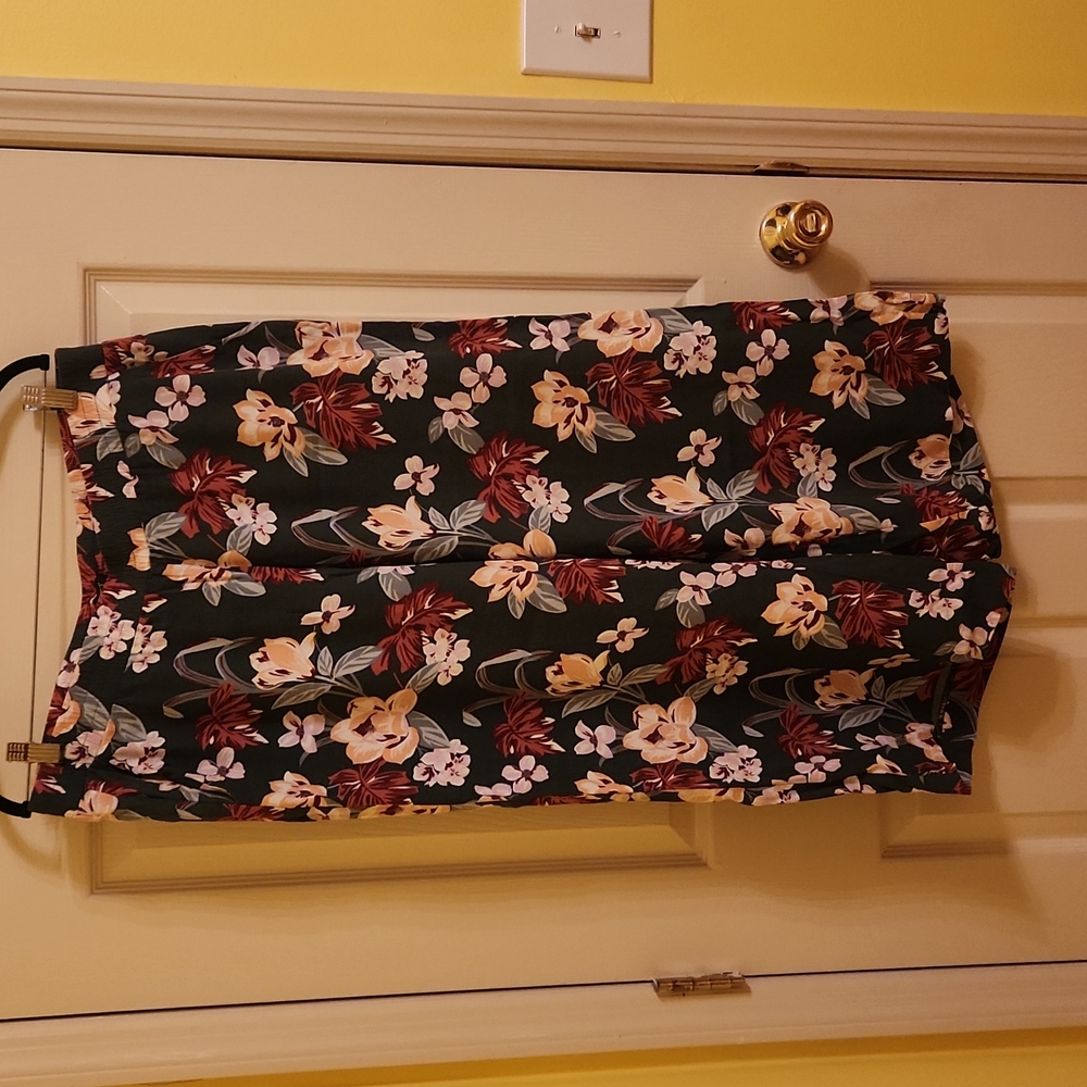 Floral flow pants